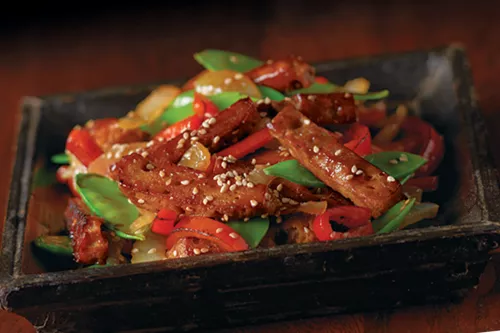 asian seitan stir fry