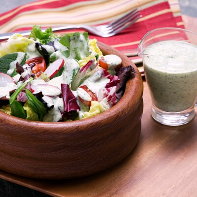 Aderezo Cremoso de Cilantro y Limón