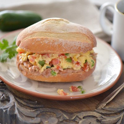 tortas de jamon mexicanas