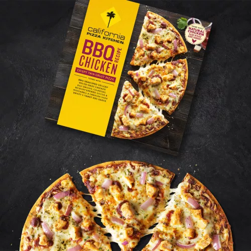 CPK BBQ Recipe Chicken Crispy Thin Crust Pizza