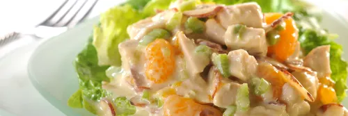 Crunchy Orange Chicken Salad Long Left