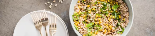Cazuela de Tostada Francesa de Durazno y Almendras