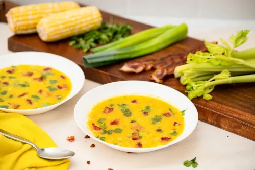 Sopa de verduras de otoño