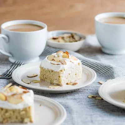 Caramel Almond Tres Leches Cake
