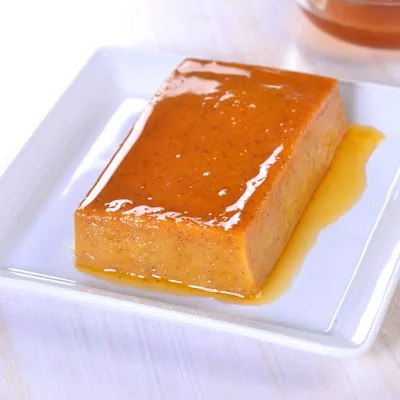 Flan de Calabaza y Caramelo