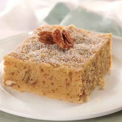 Pastel de Pecanas, Manzanas y Canela