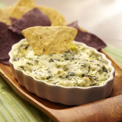 Dip de Espinacas y Alcachofas