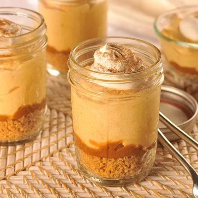 Mini Pie de Dulce de Leche y Calabaza