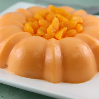 Gelatina de La Lechera y Naranja