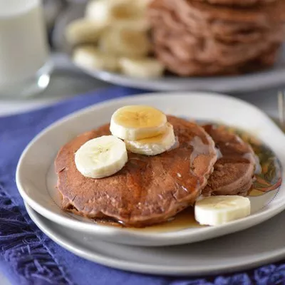 Panqueques de Avena y Chocolate
