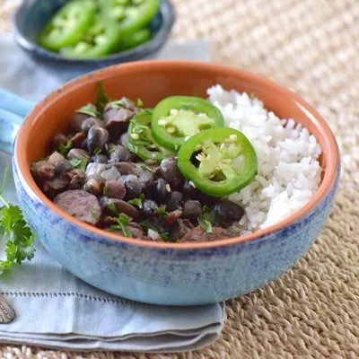 Feijoada / Sopa Brasileña de Frijol Negro