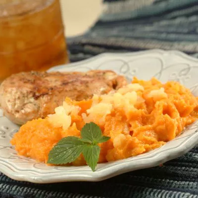 Sweet Potato and Pineapple Puree