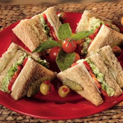 Club Sándwich de Vegetales