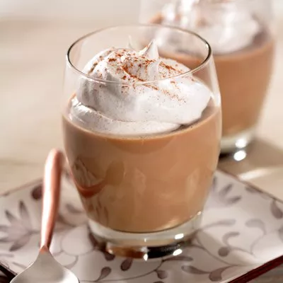 Gelatina Café Latte con Crema de Canela