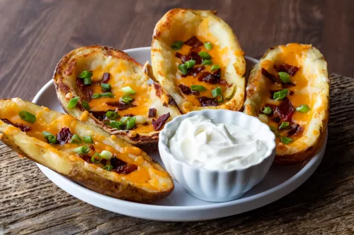 Benevolent Bacon Potato Skins
