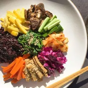Vegan Korean Bibimbap
