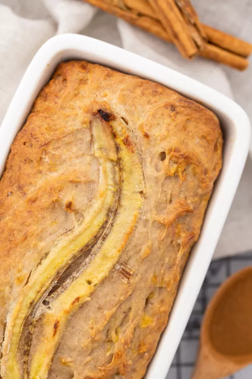 Pan de plátano fácil