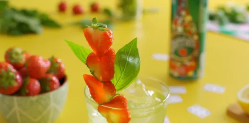 Fraise basilic