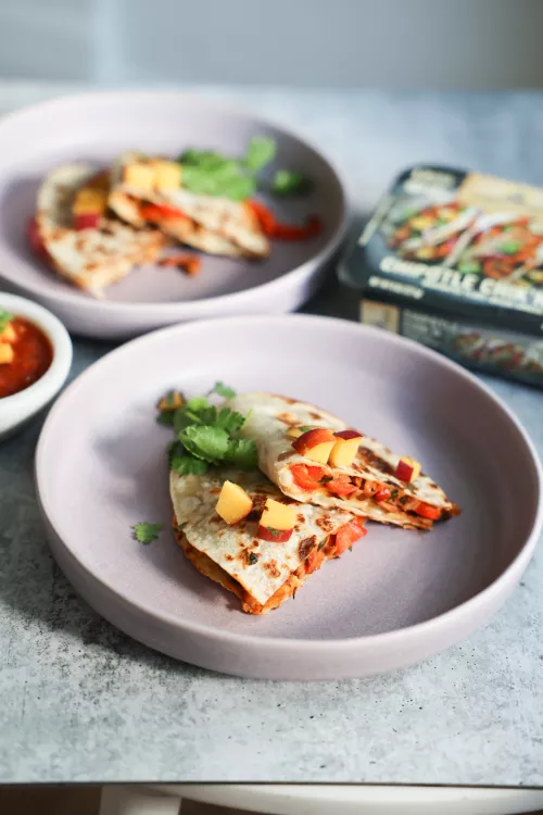 Chipotle Chik'n Quesadillas