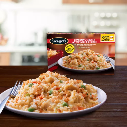 Stouffer's Family Size Grandma's Chicken & Vegetable Rice Bake