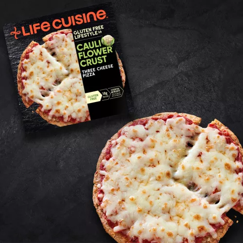 Life Cuisine Cauliflower Crust Three Cheese Pizza