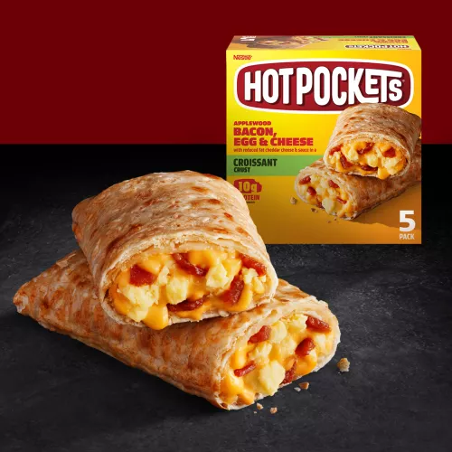 Hot Pockets Applewood Bacon, Egg & Cheese Croissant Crust