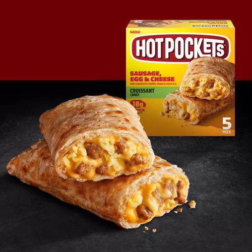 Hot Pockets Sausage, Egg & Cheese in a Croissant Crust