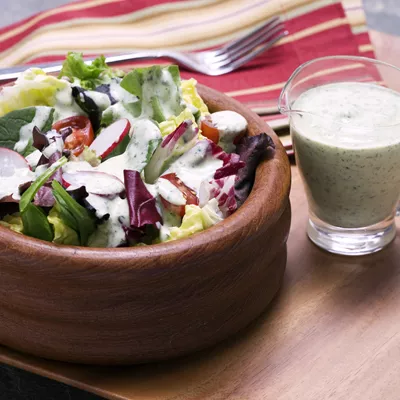 Aderezo Cremoso de Cilantro y Limón