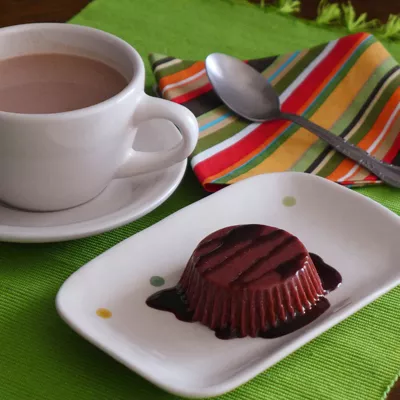 Chocolate Black Cherry Gelatin
