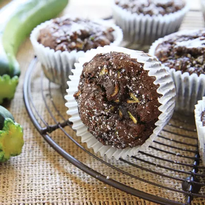 Cupcakes de Chocolate y Calabacita