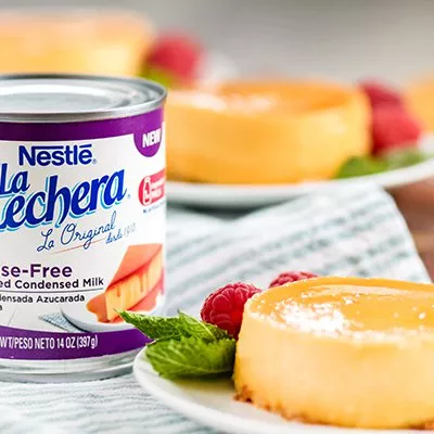 Flan de Pera
