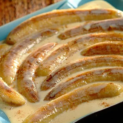 Creamy Vanilla Bananas