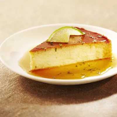 Flan de Limón