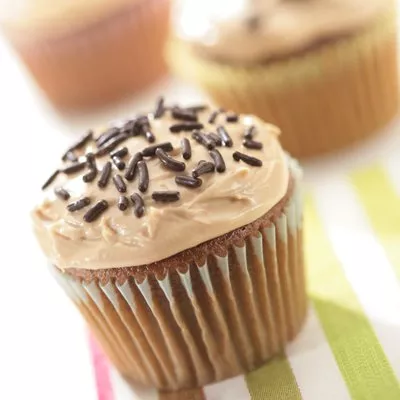 Cupcakes de Clásico con Betún de Café