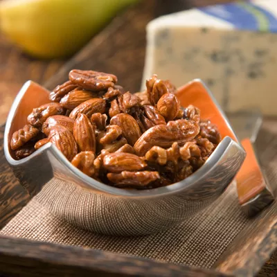 Nueces Glaseadas con Café