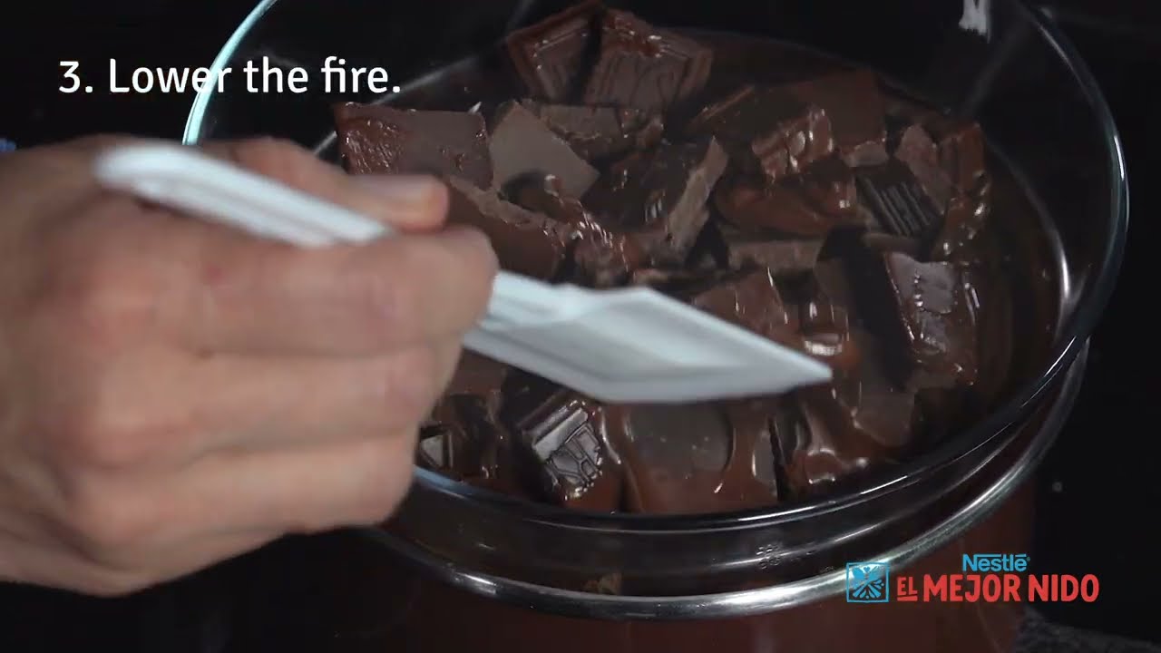 How To Melt Chocolate in Double Boiler Bein Marie EL MEJOR NIDO